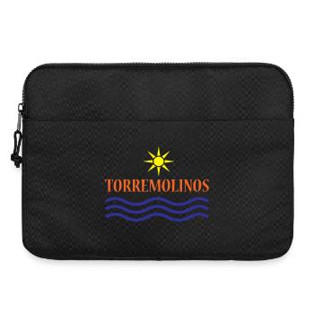 TORREMOLINOS-Eau du Soleil+Texte - Sacoche pour ordinateur portable 15 pouces - noir - Devant