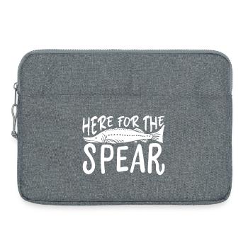 Hier für den Speer - Laptoptasche 15" - Grau meliert - Vorne