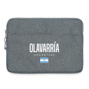 Olavarria Argentine Argentins - Sacoche pour ordinateur portable 15 pouces - gris chiné - Devant