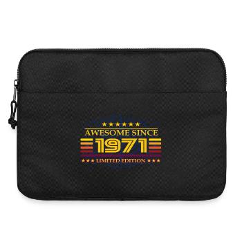 Awesome since 1971 Limited Edition - Laptop bag 15" - black - Front