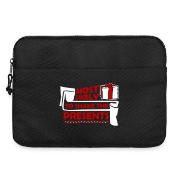 Most Likely to Shake the Presents Weihnachten Spaß - Laptoptasche 15" - Schwarz - Vorne