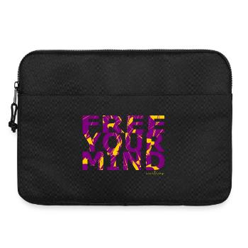 Free Your Mind - Laptoptasche 15" - Schwarz - Vorne