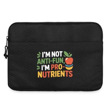 Guide nutritionnel critique pour diététicien agréé - Sacoche pour ordinateur portable 15 pouces - noir - Devant