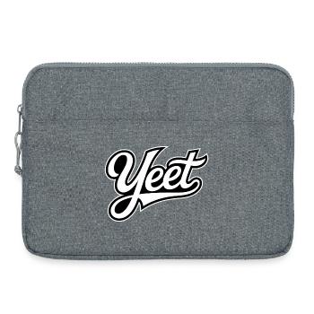 Yeet - Funny Gen Alpha Memes - Laptop bag 15" - heather grey - Front