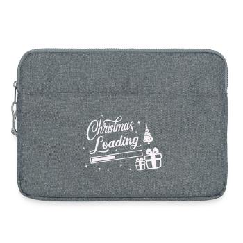 Chargement de Noël - Sacoche pour ordinateur portable 15 pouces - gris chiné - Devant