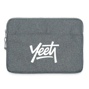 Yeet - Funny Gen Alpha Memes - Laptop bag 15" - heather grey - Front