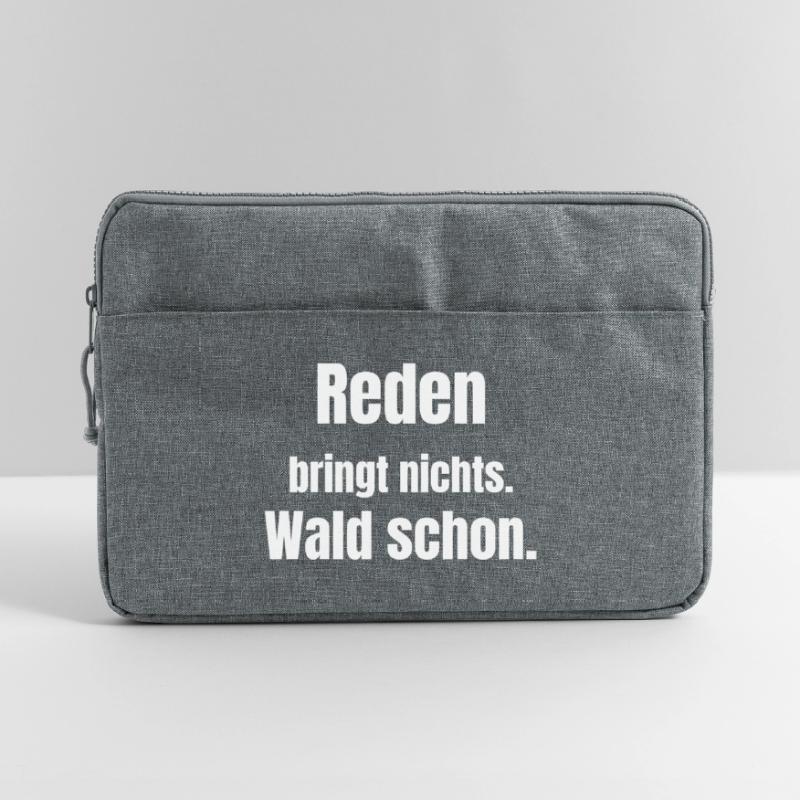 Talking doesn't help, but the forest does Laptop bag 15"