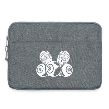 Bingo Player Bingo & Maracas Fiesta Bingo - Sacoche pour ordinateur portable 15 pouces - gris chiné - Devant