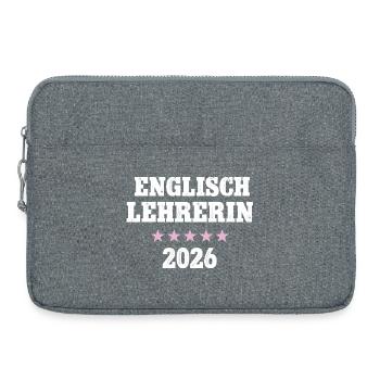 Programme de formation des enseignants d’anglais 2026 Professeur d’anglais - Sacoche pour ordinateur portable 15 pouces - gris chiné - Devant