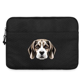 Beagle Chiot Beagles Mignon Chien Beagle anglais - Sacoche pour ordinateur portable 15 pouces - noir - Devant