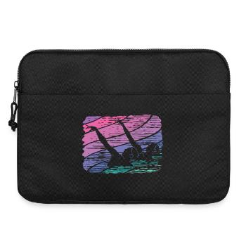 Artistic Swim Team Synchronschwimmen - Laptoptasche 15" - Schwarz - Vorne