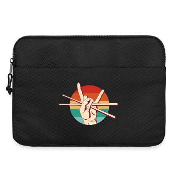 Batteur Rock - Sacoche pour ordinateur portable 15 pouces - noir - Devant