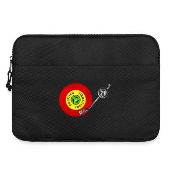 Positive Vibrations Rot Gold Grün Schallplatte - Laptoptasche 15" - Schwarz - Vorne