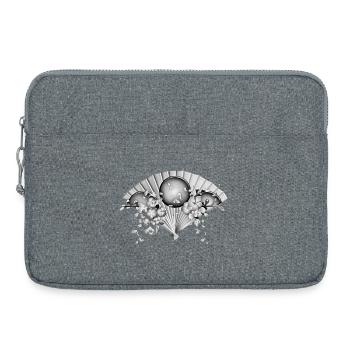 Japan Japanese Cherry Blossom Japanese Bonsai - Laptop bag 15" - heather grey - Front