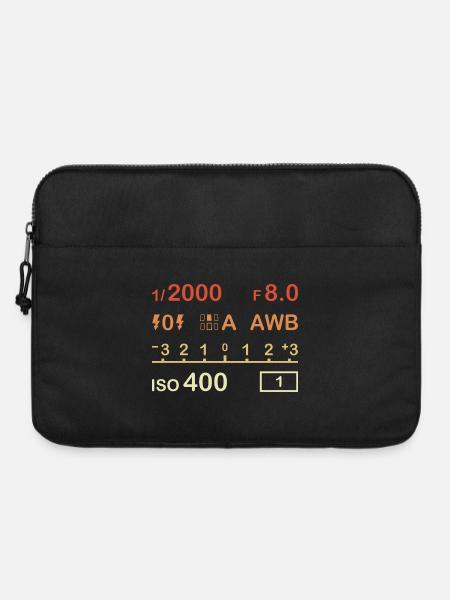 Digitale Fotokamera - Laptoptasche 15" - Schwarz
