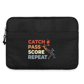 Handball Techniken - Laptoptasche 15" - Schwarz - Vorne