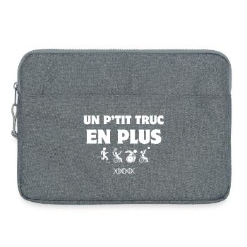 Behinderung, Behindertensport, Sport - Laptoptasche 15" - Grau meliert - Vorne