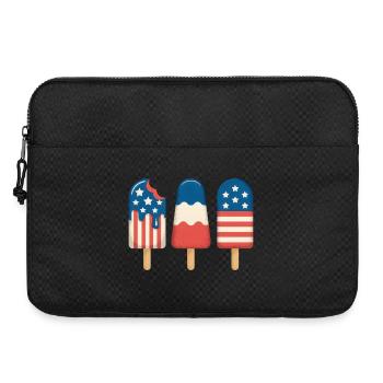 Cream Lover Independence Day 4th of July - Laptoptasche 15" - Schwarz - Vorne