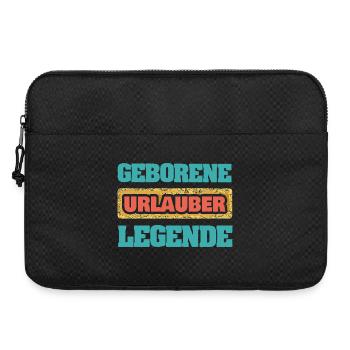 Gift for holidaymakers - Laptop bag 15" - black - Front