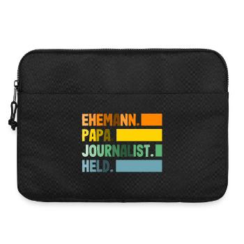 Papa Mari Journaliste d’investigation Journalistes - Sacoche pour ordinateur portable 15 pouces - noir - Devant