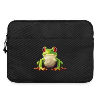 frog_1 - Laptop bag 15" - black - Front
