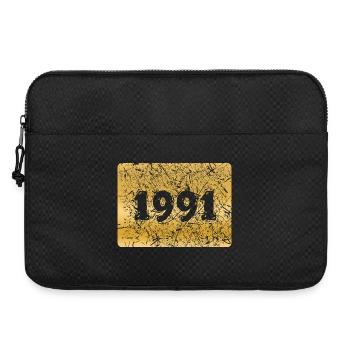Number 1991 - Laptop bag 15" - black - Front