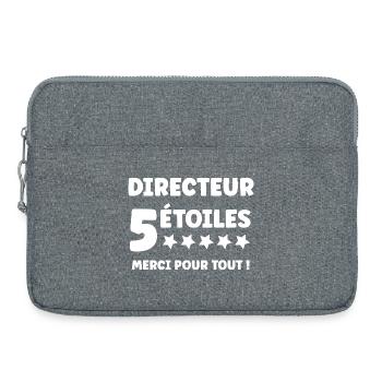 Regisseur - Laptoptasche 15" - Grau meliert - Vorne