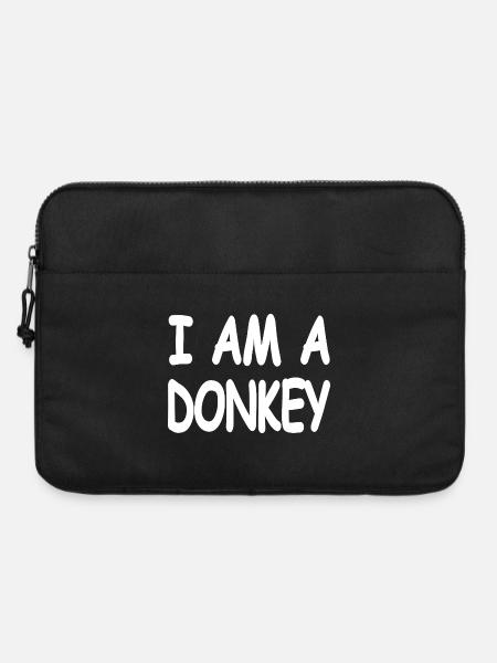 Esel - Laptoptasche 15" - Schwarz
