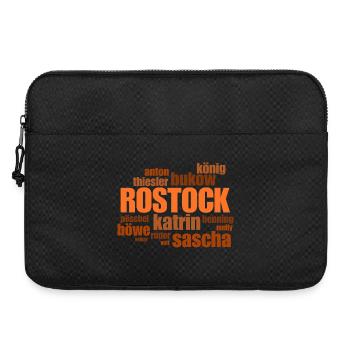 HRO - Police de Rostock - Sacoche pour ordinateur portable 15 pouces - noir - Devant