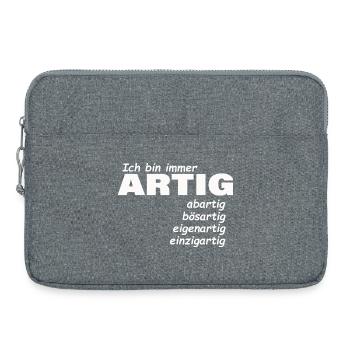 good - Laptop bag 15" - heather grey - Front