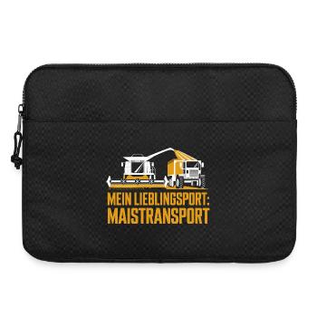 Mon sport préféré Transport de maïs Coupe-maïs - Sacoche pour ordinateur portable 15 pouces - noir - Devant