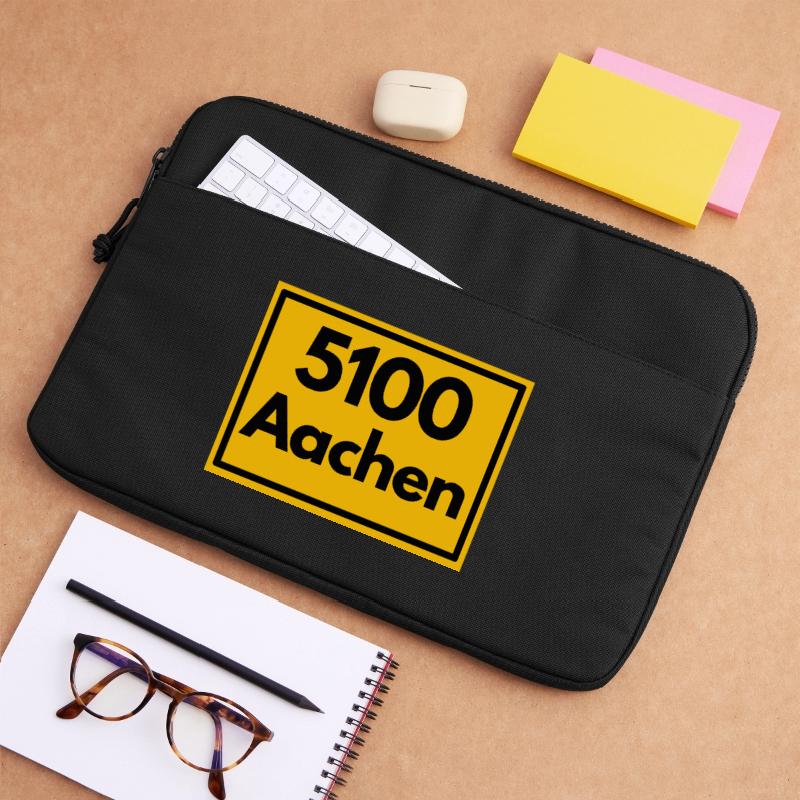 OLD POSTCODE POSTCODE RETRO 5100 AACHEN DREILÄNDER Laptop bag 15"