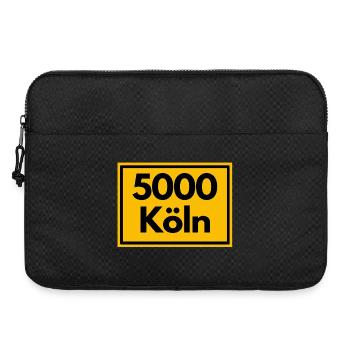ANCIEN CODE POSTAL RÉTRO 5000 COLOGNE - VILLE CATHÉDRALE - Sacoche pour ordinateur portable 15 pouces - noir - Devant