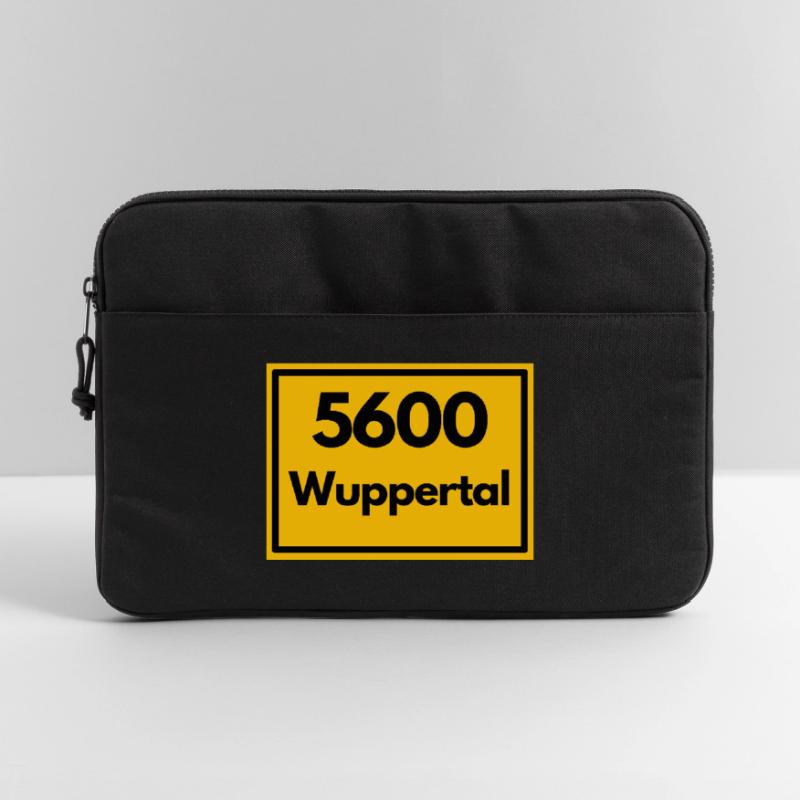 OLD POSTCODE POSTCODE RETRO 5600 WUPPERTAL BERGISH Laptop bag 15"