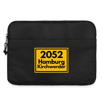 ALTE POSTLEITZAHL PLZ 2053 HAMBURG KIRCHWERDER - Laptoptasche 15" - Schwarz - Vorne