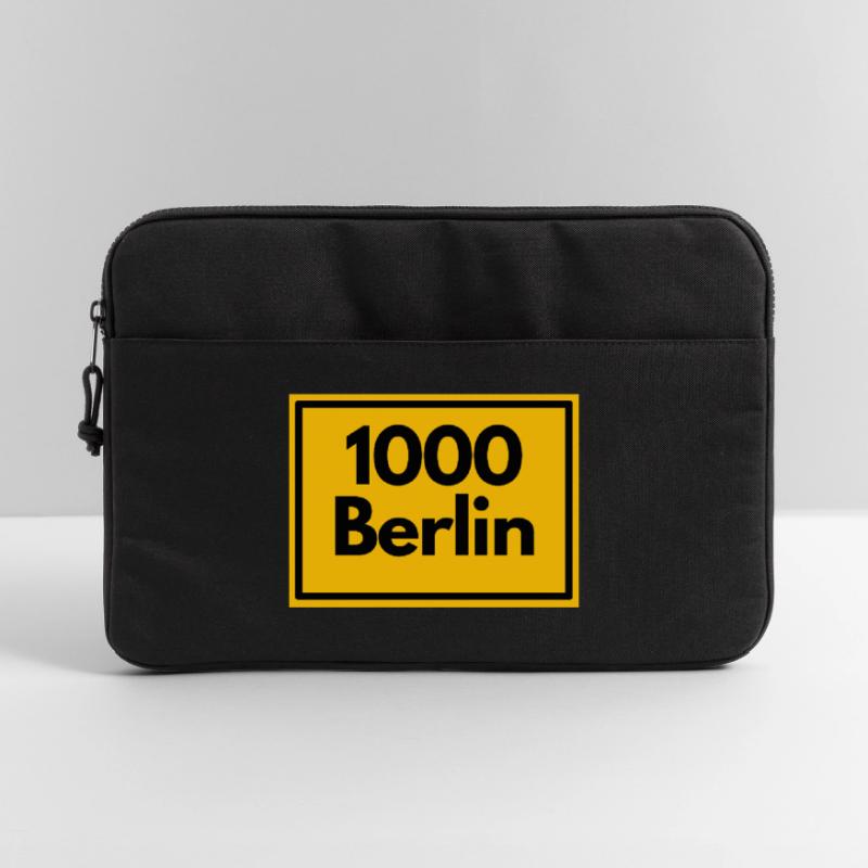 OLD POSTCODE POSTCODE RETRO 1000 BERLIN CAPITAL Laptop bag 15"
