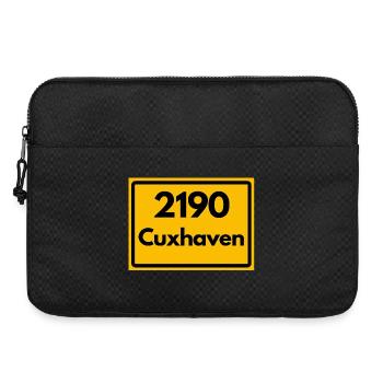 ANCIEN CODE POSTAL RETRO 2190 CUXHAVEN NORDSEE - Sacoche pour ordinateur portable 15 pouces - noir - Devant