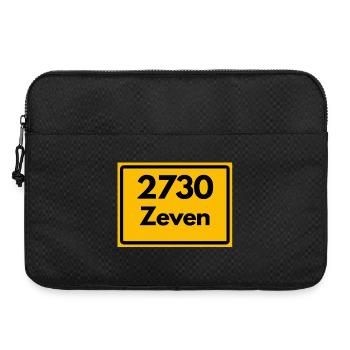 ANCIEN CODE POSTAL RÉTRO 2730 ZEVEN – GEESTHELD - Sacoche pour ordinateur portable 15 pouces - noir - Devant