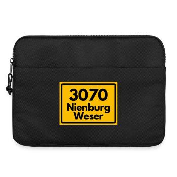 ALTE POSTLEITZAHL PLZ RETRO 3070 NIENBURG WESER! - Laptoptasche 15" - Schwarz - Vorne