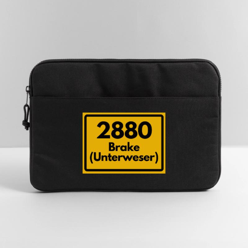 OLD POSTCODE ZIP CODE RETRO 2880 BRAKE UNTERWESER! Laptop bag 15"