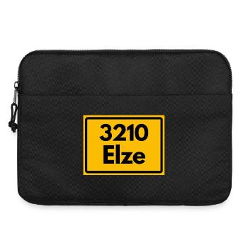 ALTE POSTLEITZAHL PLZ RETRO 3210 ELZE LEINEKLOSTER - Laptoptasche 15" - Schwarz - Vorne