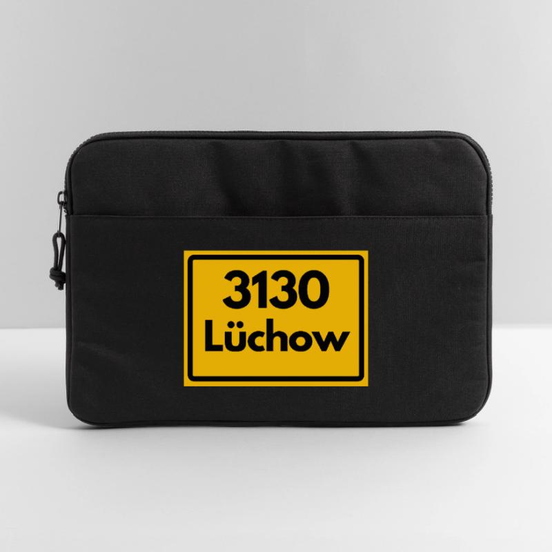 OLD POSTCODE ZIP CODE RETRO 3130 LÜCHOW WENDLAND! Laptop bag 15"