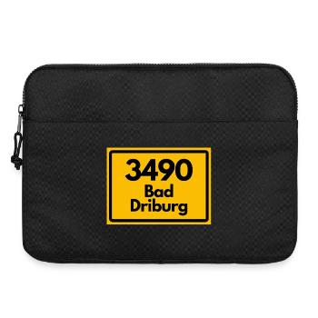 ANCIEN CODE POSTAL RETRO 3490 BAD DRIBURG - Sacoche pour ordinateur portable 15 pouces - noir - Devant