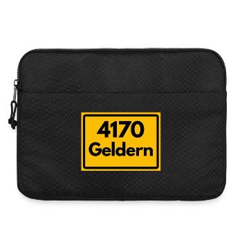 ANCIEN CODE POSTAL RÉTRO 4170 GELDERN - Sacoche pour ordinateur portable 15 pouces - noir - Devant