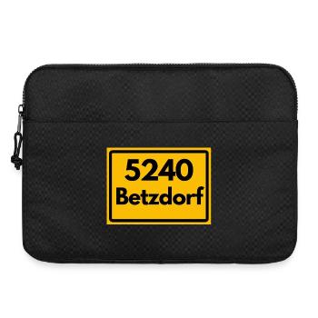 ALTE POSTLEITZAHL PLZ RETRO 5240 BETZDORF - Laptoptasche 15" - Schwarz - Vorne