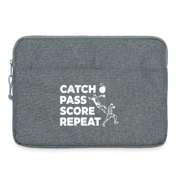 Handballspieler Motivation - Laptoptasche 15" - Grau meliert - Vorne