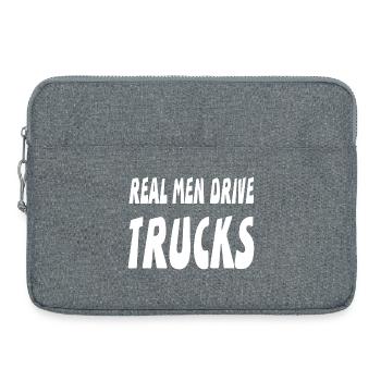 truck - Laptop bag 15" - heather grey - Front