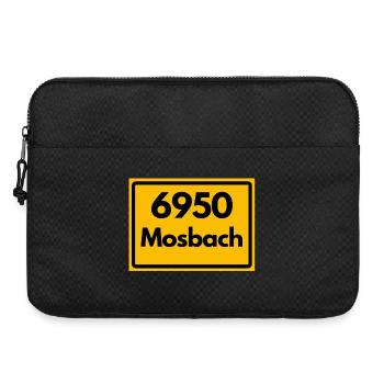 ANCIEN CODE POSTAL RETRO 6950 MOSBACH HEIMAT BW - Sacoche pour ordinateur portable 15 pouces - noir - Devant