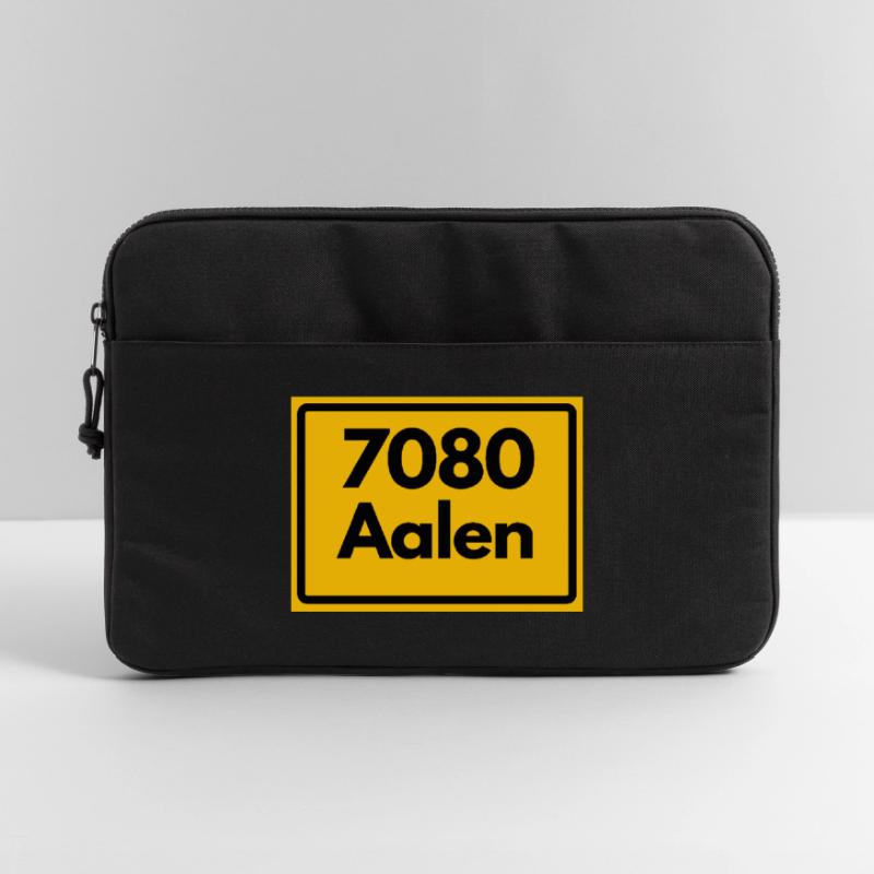 OLD POSTCODE ZIP CODE RETRO 7080 AALEN HEIMATSTOLZ Laptop bag 15"