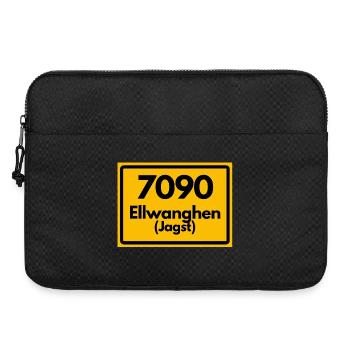 ALTE POSTLEITZAHL PLZ 7090 ELLWANGEN JAGST HEIMAT - Laptoptasche 15" - Schwarz - Vorne